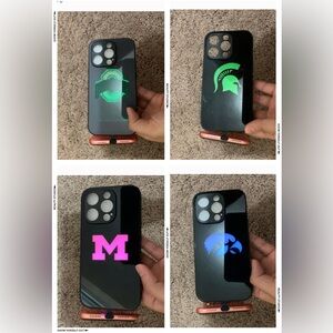 Clearance.4 items.iPhone 14pro LED light up case
